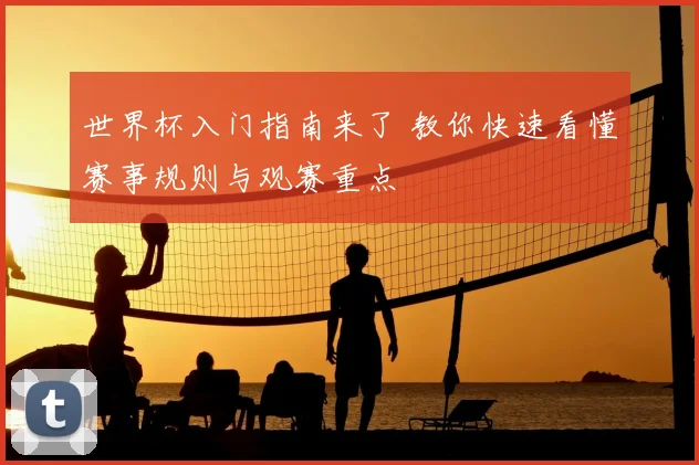 世界杯入门指南来了 教你快速看懂赛事规则与观赛重点